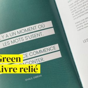 Green - livre relié - Valérie Demont - Greenheart Business - Lausanne