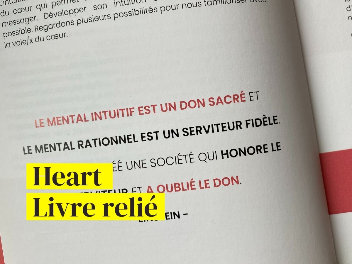 Heart -livre relié - Valérie Demont - Greenheart Business - Lausanne