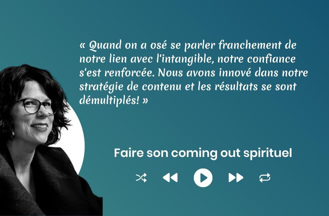 Coming out spirituel - Valérie Demont Greenheart.business - Lausanne