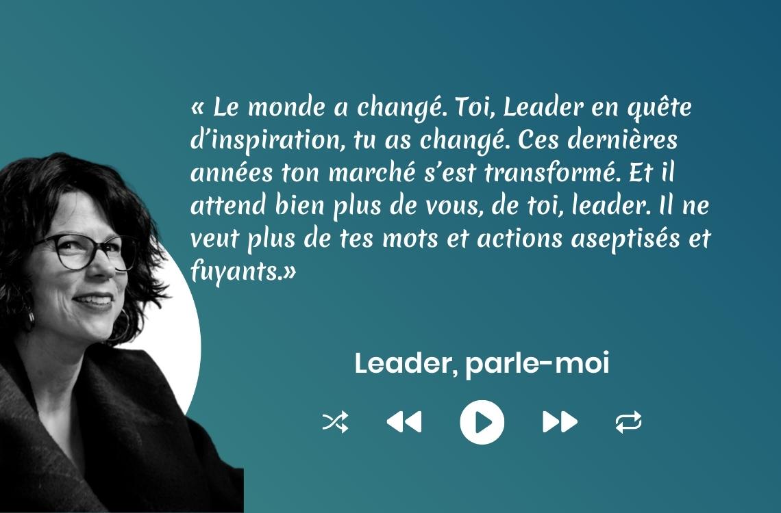 Leader, parle-moi - Valérie Demont Greenheart.business - Lausanne