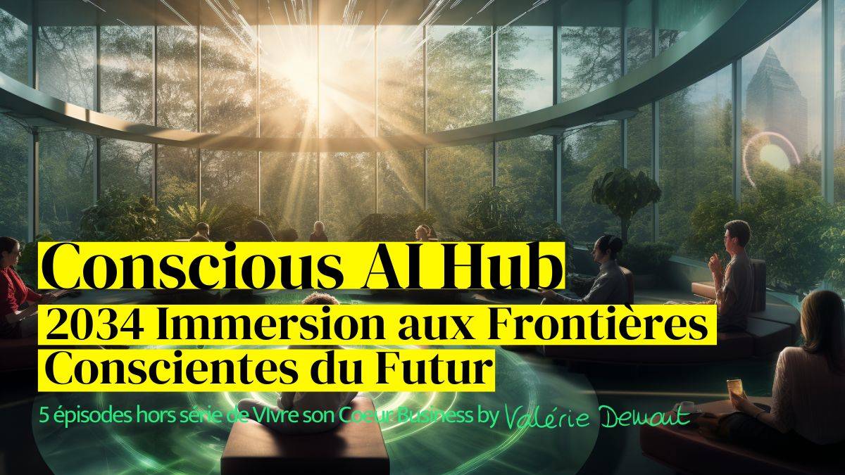 Conscious AI Hub podcast 2034 Valerie Demont greenheart business lausanne suisse